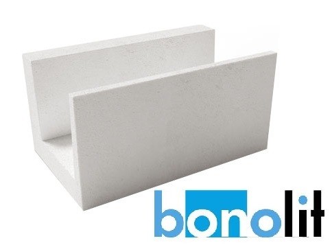 U-образный блок Bonolit г. Малоярославец D500 500*250*400
