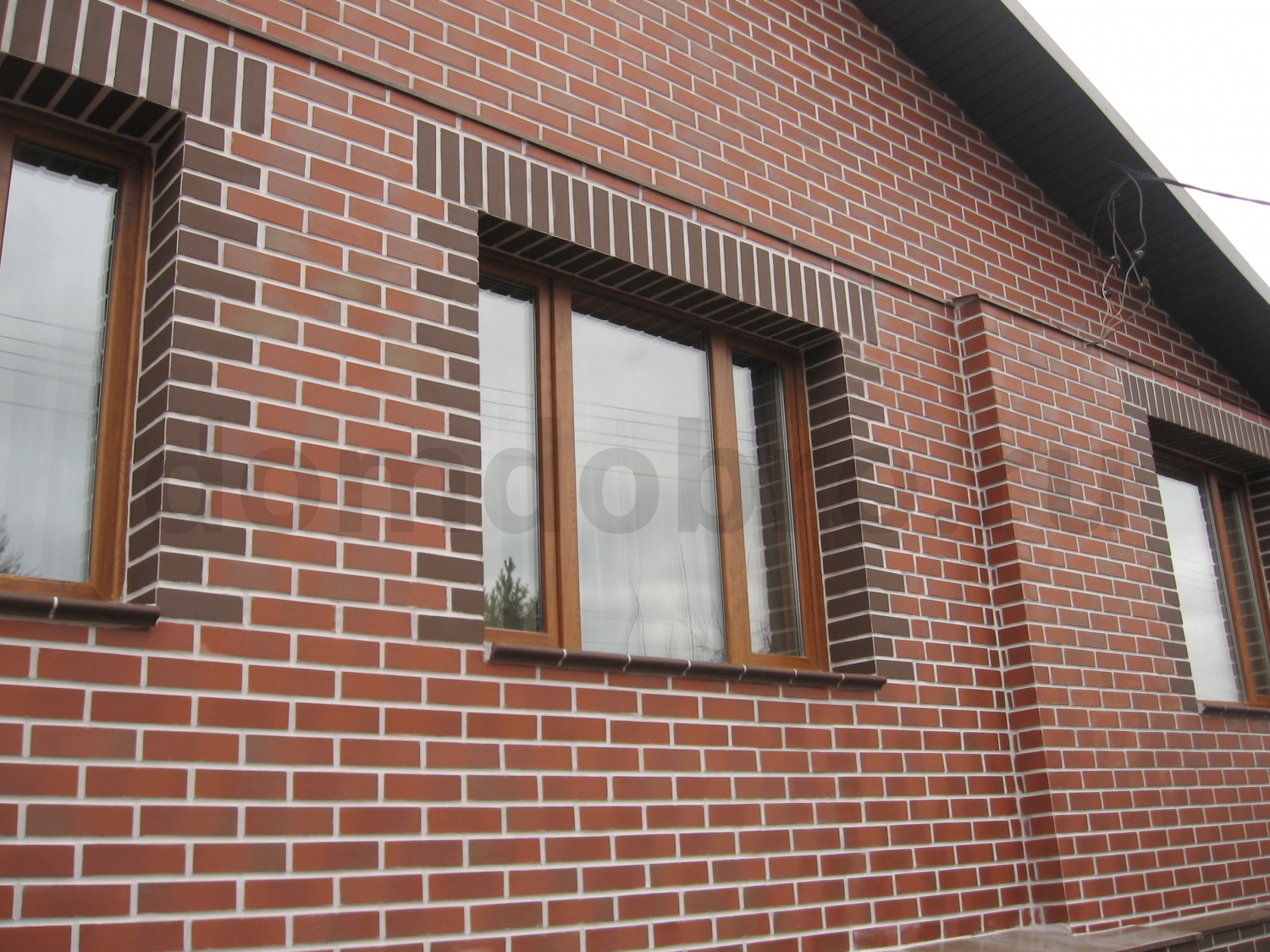 Фото дома до и после облицовки