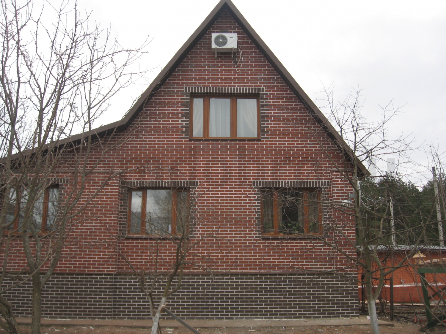 Фото дома до и после облицовки