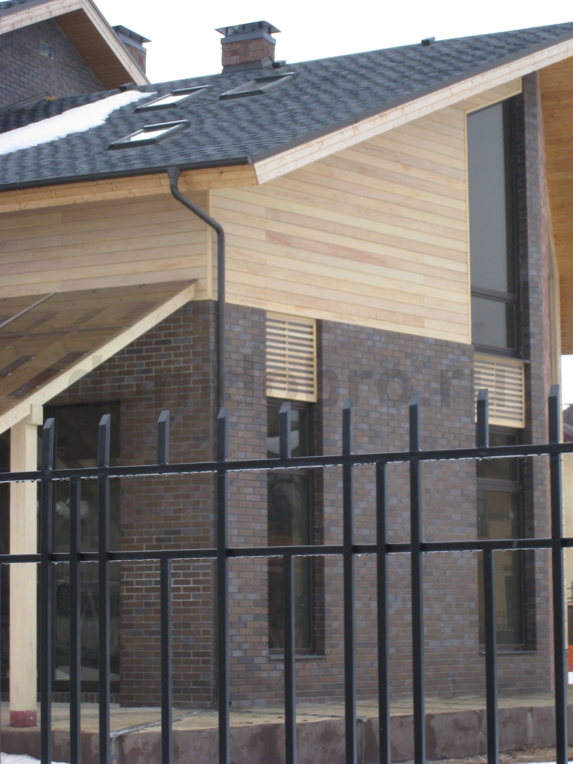 Дома с фасадом из клинкерной плитки ABC