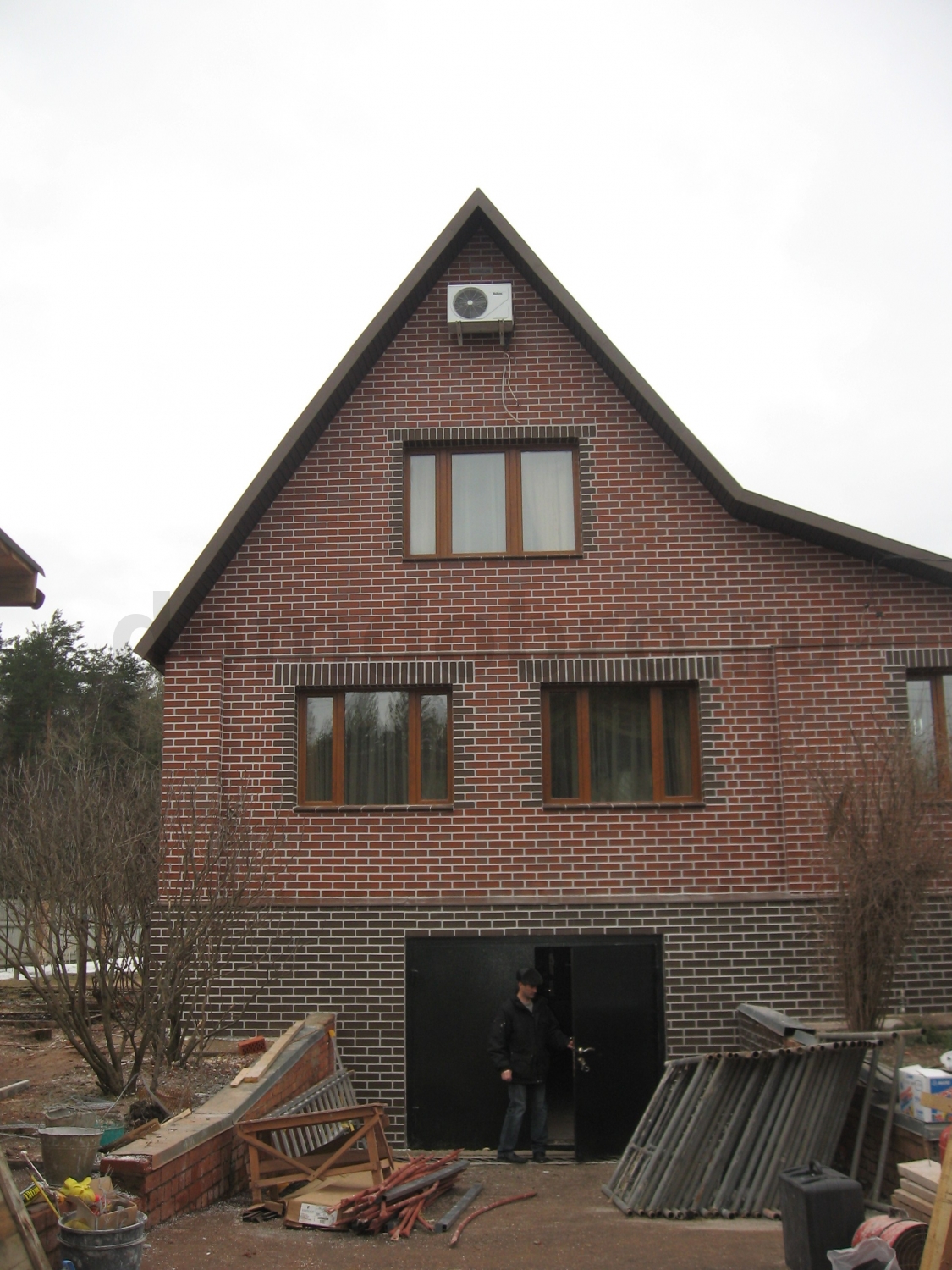 Фото дома до и после облицовки