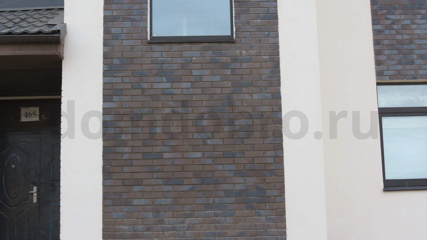 Дома с фасадом из клинкерной плитки ABC