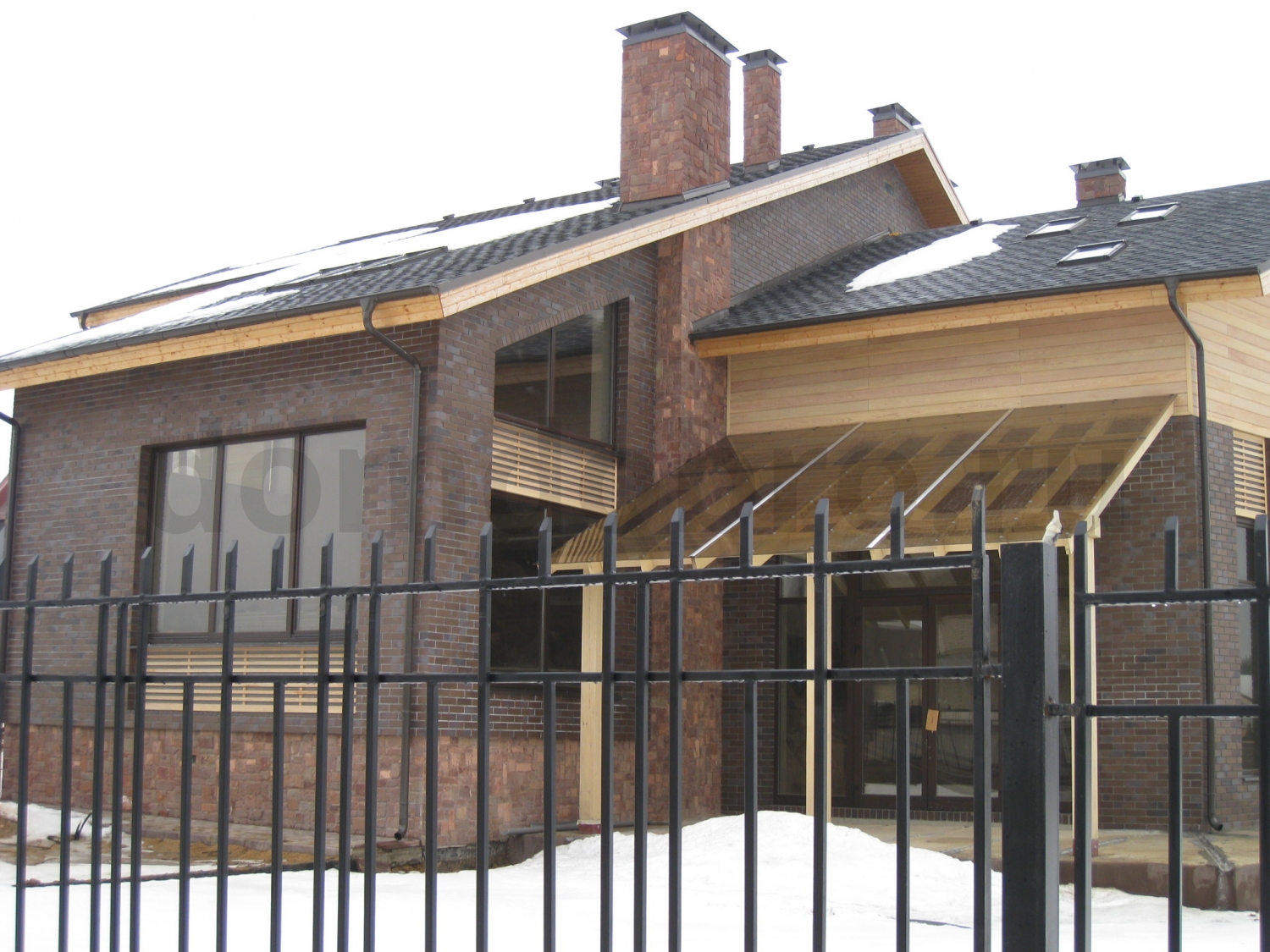 Дома с фасадом из клинкерной плитки ABC